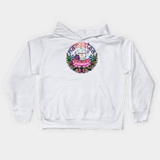 Namastea Namaste Lotus Tea Kids Hoodie